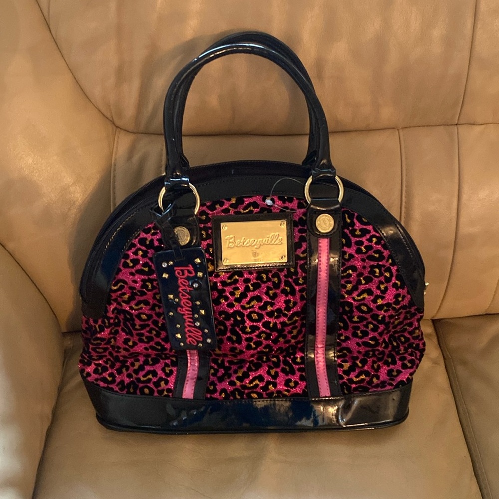 Beautiful animal print purse